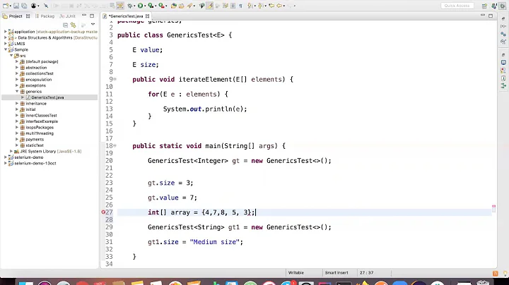 Java Generics | Examples | Generic Class | Generic Arguments | Generic Return type