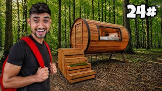 I Survived 24 Hours Inside a Giant Barrel