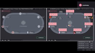 CoinPoker High Stakes Crypto Poker Live $300/$600 PLO, Winning Hands Shown