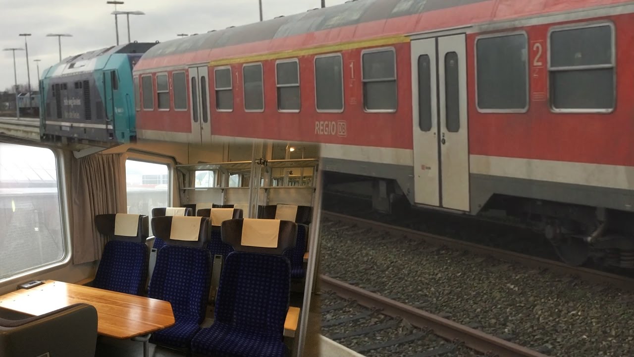 Marschbahn Ersatzverkehr DB Regio Mitfahrt in Ersatzzügen