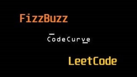 How to solve FizzBuzz | LeetCode Easy Problem | Introductory Video