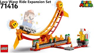 Lego Instructions | Lava Wave Ride Expansion Set | 71416 | LEGO Super Mario 2023