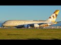 Etihad A380 in Toronto! 2 Arrivals and 2 Departures!
