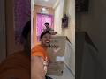 Unboxing Our New FRIDGE😍 , Bhai Ke Flat Pe #shorts #minivlog #song #fridge #tranding