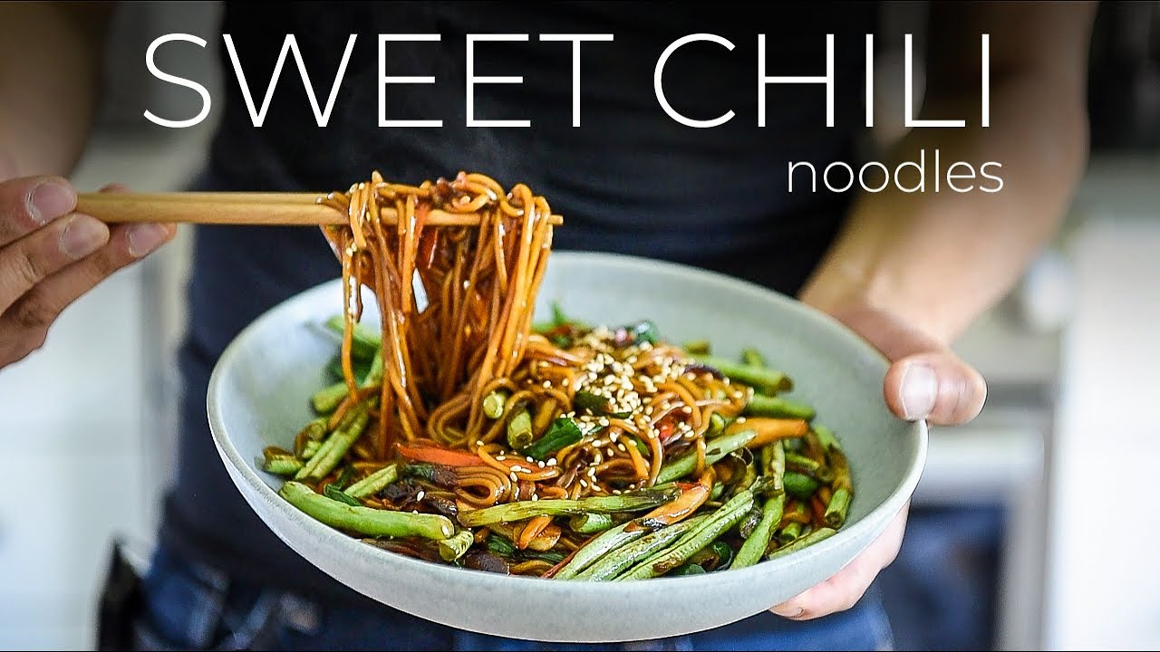 ⁣FEELING SAUCY WITH THIS QUICK SWEET CHILI NOODLES RECIPE