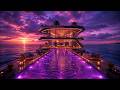 Sunset Lounge Jazz 🌅 4 Hours Luxury Poolside Ocean Ambience for Relaxing