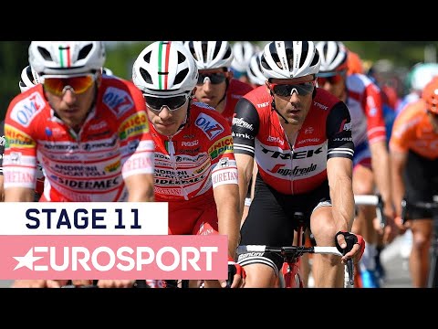 Video: Giro d'Italia 2019: pacientas Ewanas įveikė Demare'ą 11-oje scenoje Novi Ligure