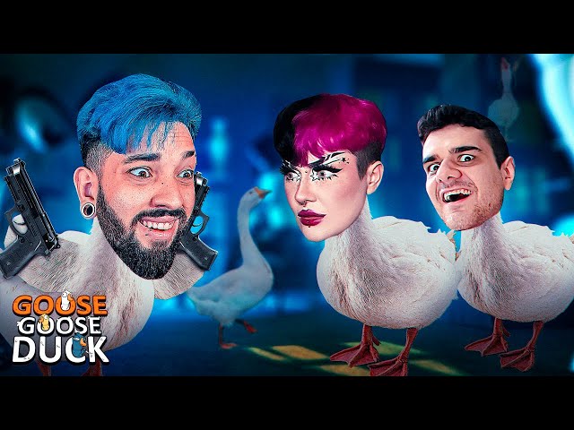 GOOSE GOOSE DUCK: ME VINGUEI DO GABS MAS DEPOIS FUI TROLLADO! - c