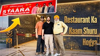 New Restaurant Ka Kaam Shuru Hogya❤️