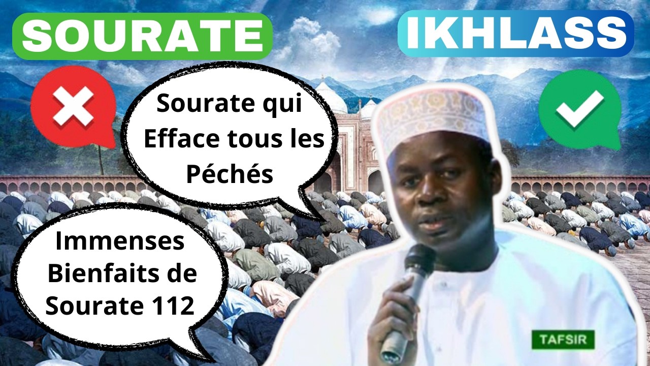 Les énormes Bienfaits & Secrets de Sourate Al Ikhlass Oustaz Hady Niass Wakhtan Fajr lundi 02 Mars