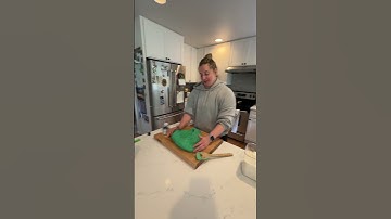 Making playdough for the 2nd graders. #homemade #playdough #diyplaydough