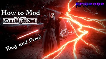 How To Download Mods For Star Wars Battlefront 2 On PC in 2022!!