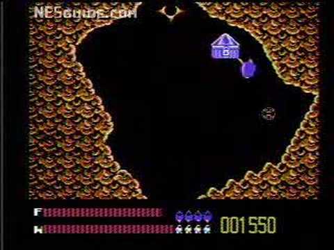 Solar Jetman: Hunt for the Golden Warpship - NES Gameplay