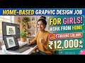 Work From Home Jobs for Females 2026 | ₹12,000 Salary / part time job / 12th pass  jobs