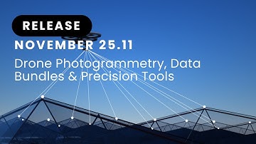 Prevu3D Release 25.11: Drone Photogrammetry, Data Bundles & Precision Tools