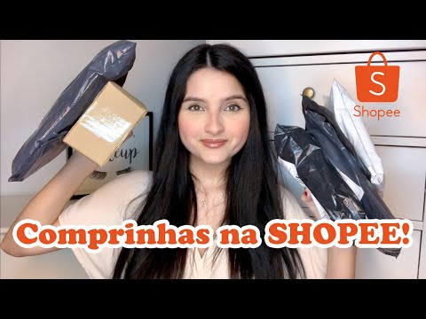 Comprinhas na Shopee! Maquiagem, roupas e +! | Fernanda Coelho