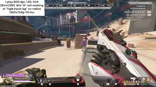 Apex legends season 28 "input lag" issue on mouse and keyboard changing on different resolutions