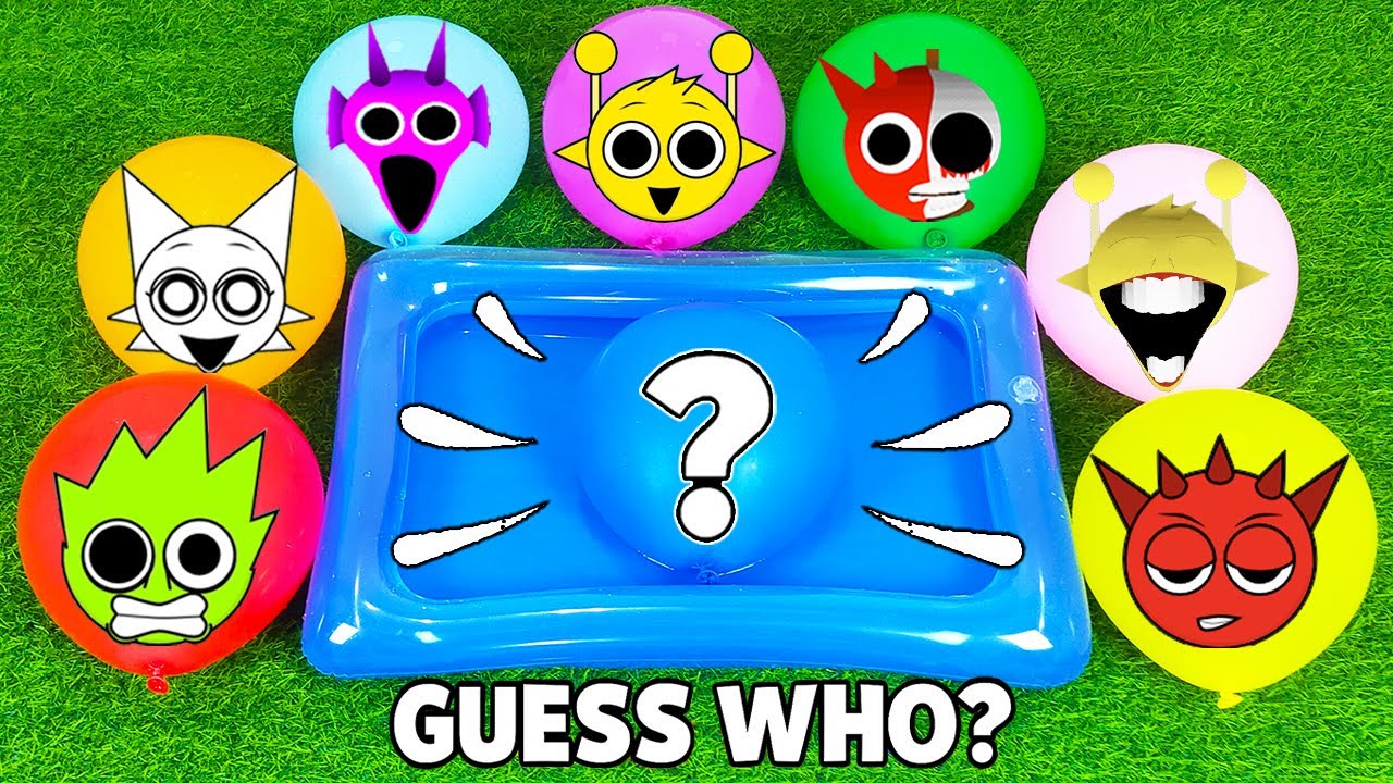 Sprunki Balloon Party! 🎈 Let’s Pop and Find the Hidden Characters! 💖🌟