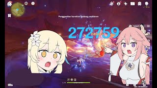 C0 Yelan Hits 272K Hydro DMG | Skyward Harp R1 | Yelan Showcase - GENSHIN IMPACT v.2.7
