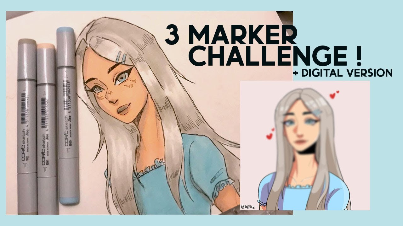 3 Marker Challenge + Digital Version | New OC?