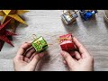 DIY Mini Gift Box Christmas Tree Ornament | Christmas Crafts Idea