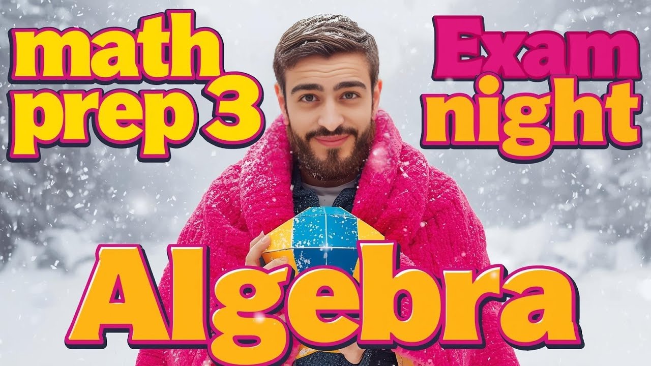  مفيش بعده ✋ | مراجعة ليلة الامتحان Algebra Prep 3 (أهم أسئلة الامتحان) الشهادة الاعدادية لغات 