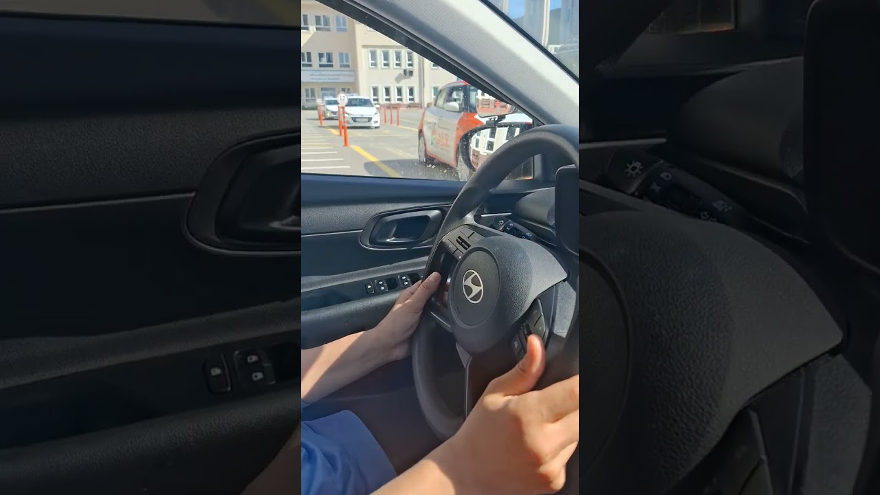 Aynur ile Barbaros Hayrettin Paşa ortaokulun da otomatik araba da parklar😇