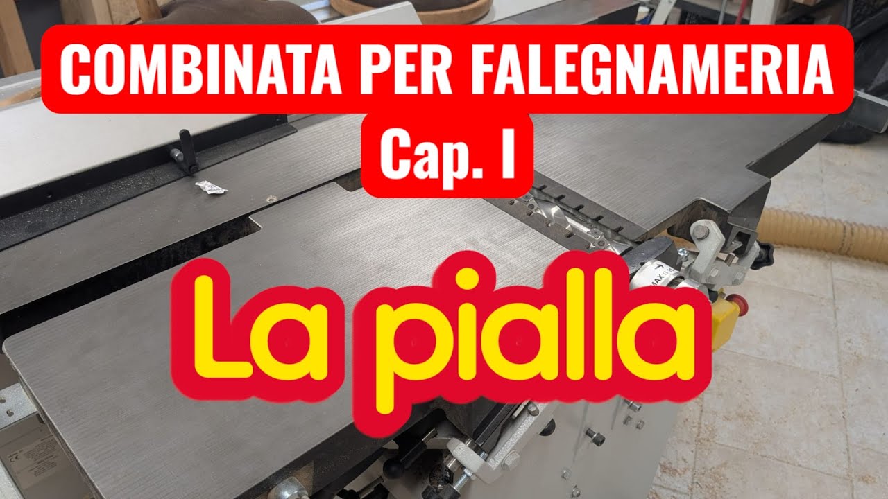 COMBINATA PER FALEGNAMERIA ROBLAND HX310 PRO - INIZIAMO DALLA PIALLA!