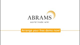 Discover the ultimate supplier solution with ABRAMS world trade wiki!