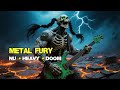 Rampaging Metal Fury – Aggressive Grooves & Thunderous Drums | Nu Metal ⚡ Heavy Metal💀 Doom