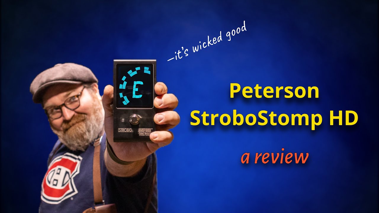 Peterson Tuners: Stomp Classic Strobotuner (Official) - YouTube