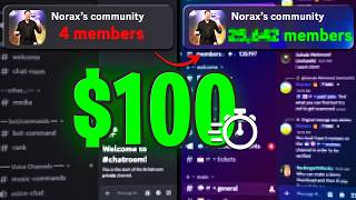 I Speedran My Discord Server With $100…