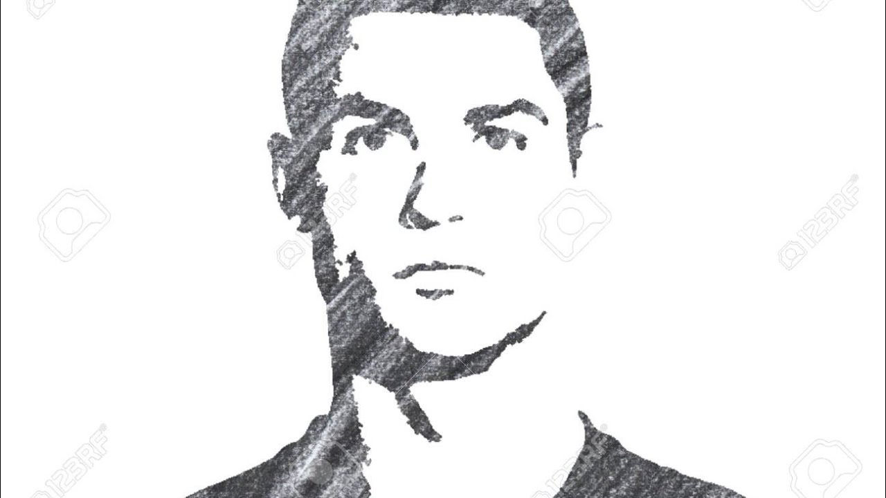 Original Drawing of Cristiano Ronaldo - Etsy Finland