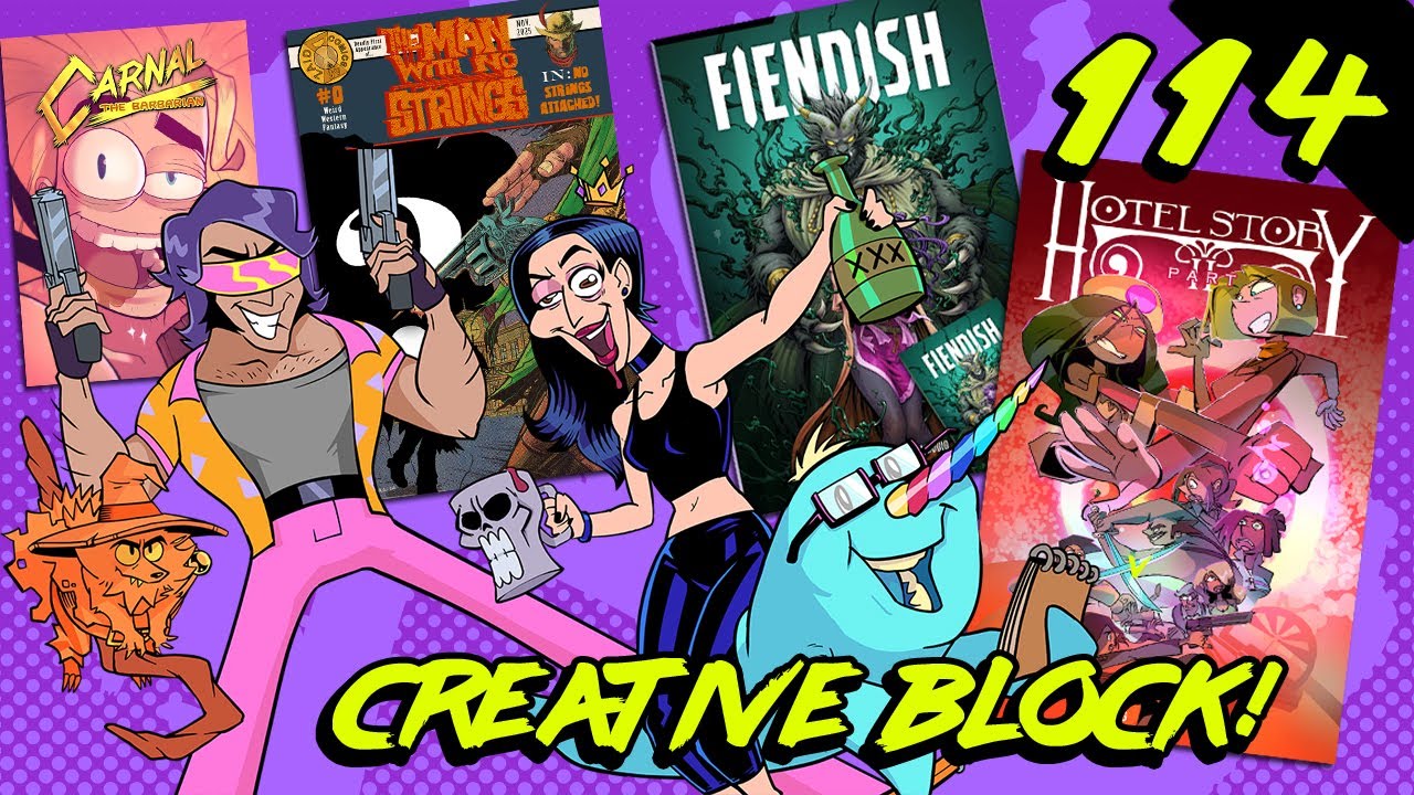 THE CREATIVE BLOCK #114 -Grab my bag! - YouTube