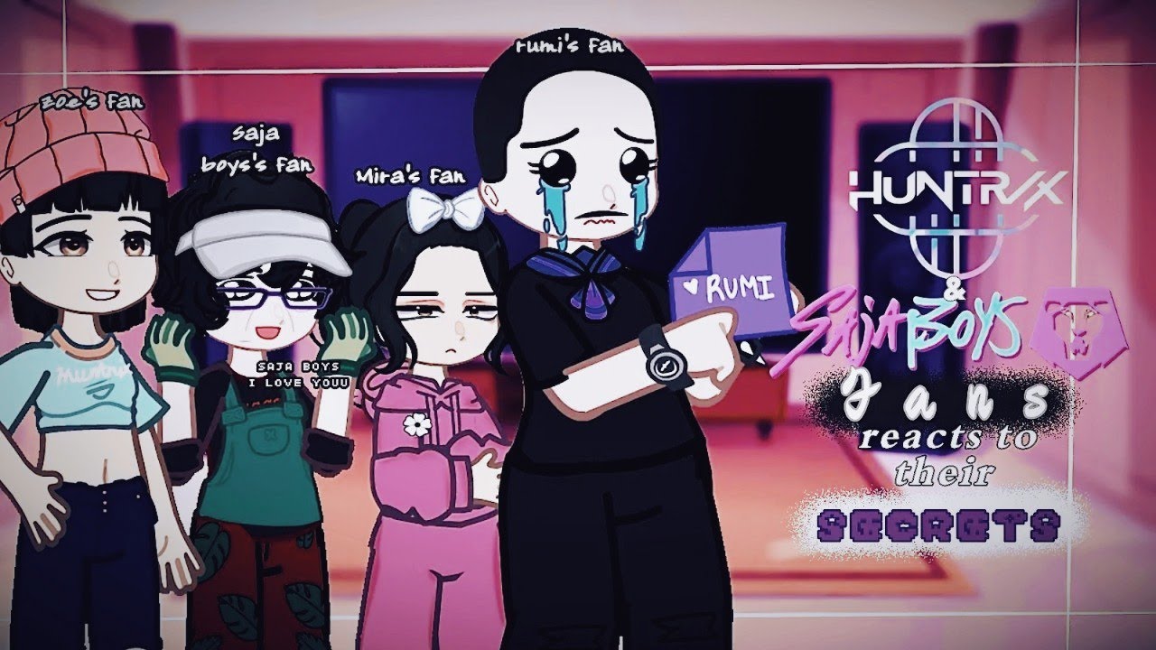 HUNTRIX & SAJA BOYS FANS REACTS TO THEIR SECRETS