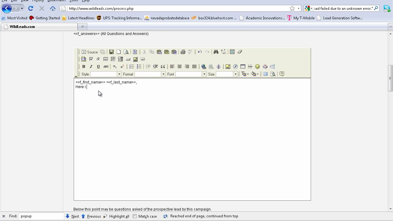 Set Up Account - Lead Buyer
