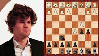 Classic Chess Game: Magnus Carlsen Benko Gambit crush! - 2006 (Chessworld.net) screenshot 2