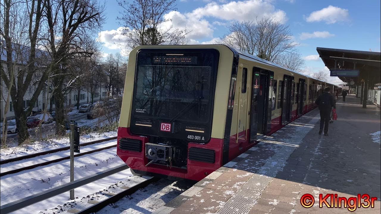 SBahn Berlin Ein & Ausfahrt BR483 484 Köllnische Heide S47 YouTube