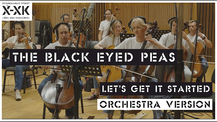 Let's Get It Started Orchestral version - Orchestral performance video thumbnail