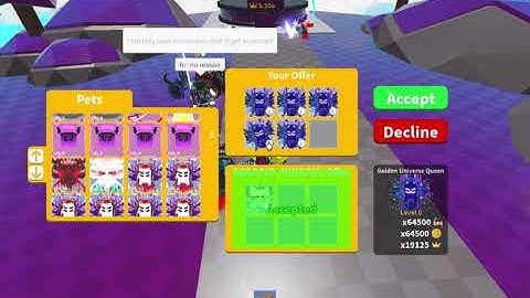 Trading For Void Festive Queen Maxed *Kind Of A L* (Roblox Saber Simulator) READ DESC