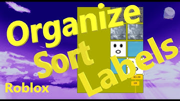 Organize and Sort Labels with UIGridLayout | Roblox Studio Tutorial