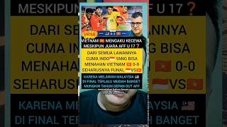 Vietnam mengaku kecewa!!!🔥 meskipun juara aff🔥Krena di final tidak ketemu Indonesia!!🔥,"',#short