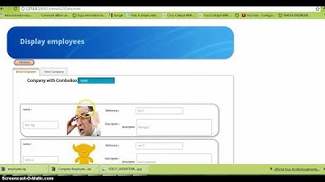 Web 2.0 with Wakanda : companies-employees sample