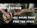 Cover of ALL STEEL PANTHER SOLOS From Feel The Steel!