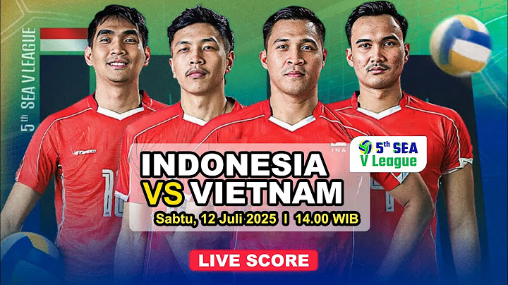 🔴LIVE INDONESIA VS VIETNAM, SEA V LEAGUE 2025
