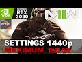 COD MW2 BETA | RTX 3080 RYZEN 5 5600X | 1440p MAX SETTINGS BENCHMARK DLSS OFF