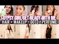 GYPSY GIRL GRWM: HAIR &amp; MAKEUP - TRY ON - OUTFIT OF THE DAY + NEW DOSSIER PERFUME ♥