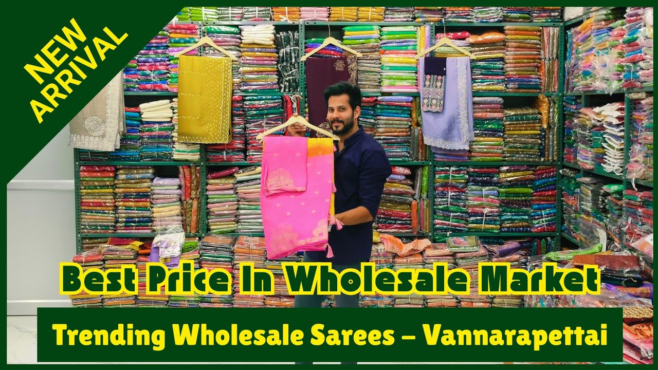 💥 New Arrivals With Spl Offers 💥 Trending Wholesale Sarees - Vannarapettai | Wholesale Saree Shop