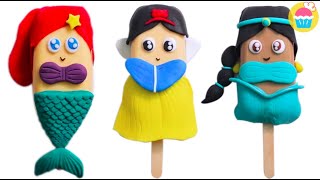 Disney Princess Cakesicles | Cake Decorating Ideas | Nyam Nyam