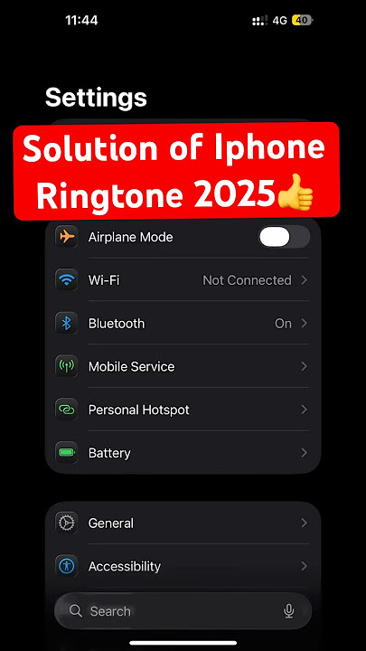 iPhone Ringtone issue after updating IOS 26 beta 2 ???     #iphone #apple #trending